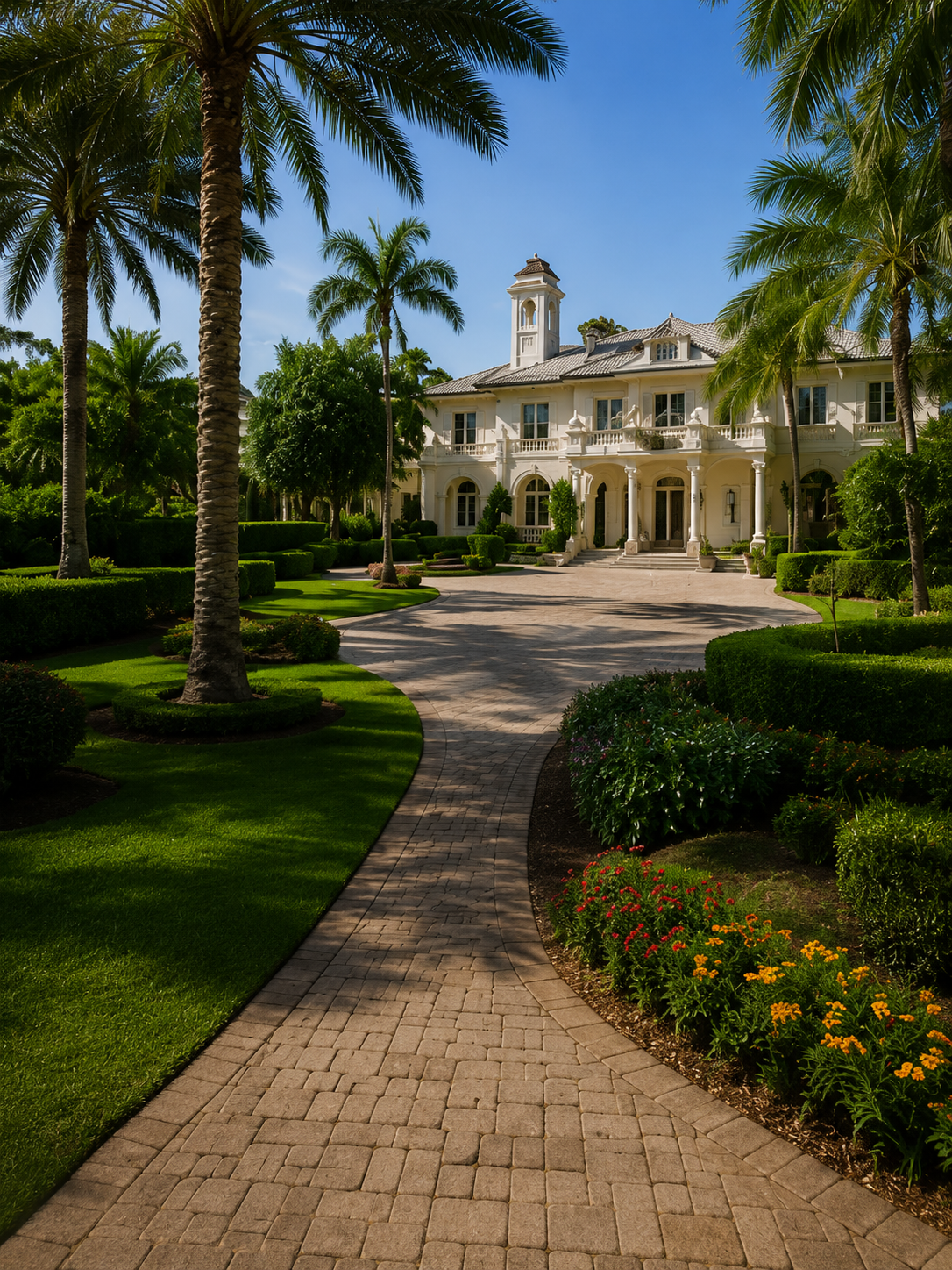 Mediterranean-style estate in Coral Gables, Florida