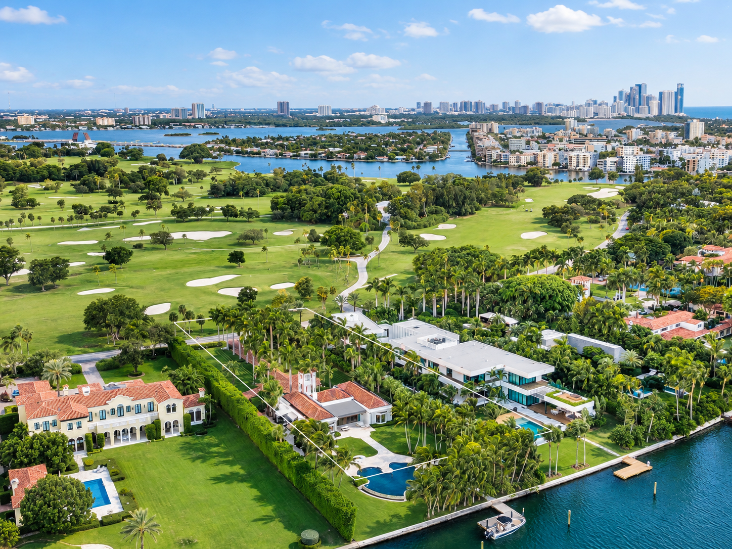 South Florida waterfront golf community